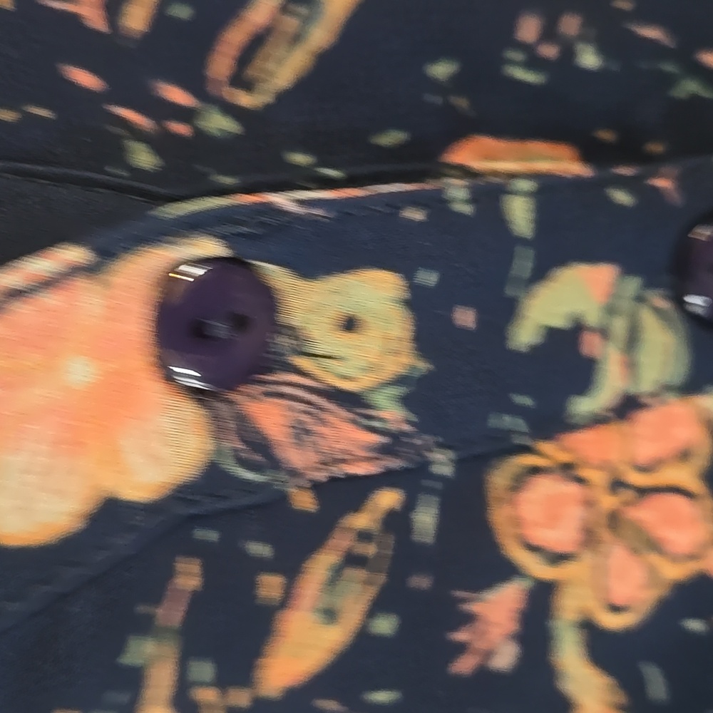 Indigo Soul Floral Long Sleeve Dress - Blue and Salmon - Picture 8 of 17